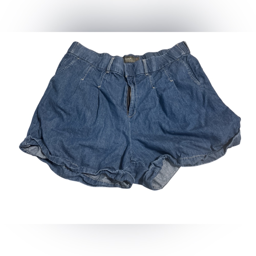 Torrid Blue Jean Shorts Relaxed Fit